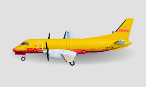 JC Wings DHL Aviation Saab 340A(F) Reg: XA-STX With Antenna XX40231 1:400