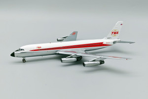 Inflight200 TWA CV880 N828TW Polished with stand IF880TW1124PR 1:200