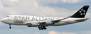 JC Wings Lufthansa Boeing 747-400 "Star Alliance" Reg: D-ABTH "Flaps Down" With Antenna XX40670A 1:400