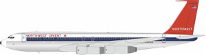 B-Models Northwest Orient Airlines Boeing 707-351C N373US Polished with stand B-707-NW-373P 1:200 B-Models Northwest Orient Airlines Boeing 707-351C N373US Polished with stand B-707-NW-373P 1:200