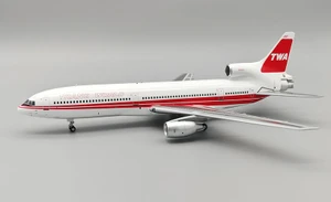 InFlight200 TWA - Trans World Airlines Lockheed L-1011-385-1 TriStar 1 N11003 with stand IF1011TW11003 1:200