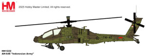 Hobby Master AH-64E "Indonesian Army" HH1222 Scale 1:72 Hobby Master AH-64E "Indonesian Army" HH1222 Scale 1:72