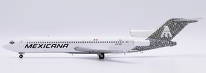 JC Wings Mexicana Boeing 727-200 "Tula" Reg: XA-MEF With Stand LH2392 Scale 1:200