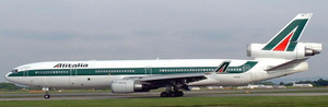 JC Wings Alitalia McDonnell Douglas MD-11 Reg: I-DUPD With Antenna XX40588 Scale 1:400