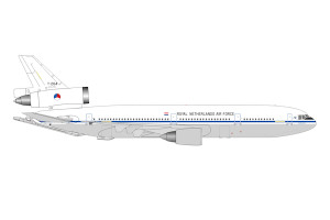 HERPA ROYAL NETHERLANDS AIR FORCE KC-10 334 SQN HE538374 1:500 HERPA ROYAL NETHERLANDS AIR FORCE KC-10 334 SQN HE538374 1:500
