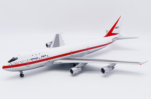 JC Wings Boeing House Color 747-100 "City of Everett""Polished" Reg: N7470 With Stand KJ-B741-157 Scale 1:200