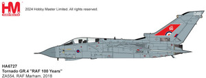 Hobby Master Tornado GR. 4 “RAF 100 Years” ZA554, RAF Marham, 2018 HA6727 Scale 1:72 Hobby Master Tornado GR. 4 “RAF 100 Years” ZA554, RAF Marham, 2018 HA6727 Scale 1:72