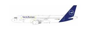 JFox Lufthansa A320-214 “Yes to Europe” JF-A320-059 1:200 JFox Lufthansa A320-214 “Yes to Europe” JF-A320-059 1:200