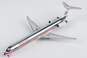 NG Model American Airlines MD-82 N236AA black nosecone 83008 1:400