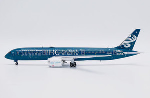 JC Wings Hainan Airlines Boeing 787-9 Dreamliner "IHG Hotels & Resorts" B-1499 XX40217 Scale 1:400 JC Wings Hainan Airlines Boeing 787-9 Dreamliner "IHG Hotels & Resorts" B-1499 XX40217 Scale 1:400
