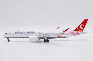 JC Wings Turkish Airlines Airbus A350-900XWB "400th Aircraft" TC-LGH XX40171 Scale 1:400
