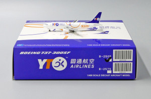 JC Wings YTO Cargo Airlines Boeing 737-300(SF) B-2505 LH4104 Scale 1:400