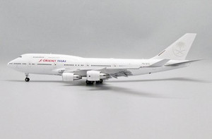 JC Wings Orient Thai Airlines Boeing 747-400 HS-STC "Flaps Down" LH2255A Scale 1:200