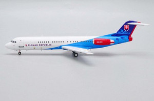 JC Wings Slovakia Government Flying Service Fokker 100 OM-BYC LH2242 Scale 1:200
