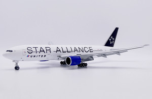 JC Wings United Airlines Boeing 777-200ER "Star Alliance" N218UA "Flaps Down" XX20285A Scale 1:200 JC Wings United Airlines Boeing 777-200ER "Star Alliance" N218UA "Flaps Down" XX20285A Scale 1:200