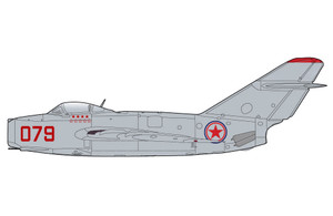 Hobby Master MIG-15bis "Red 079" Chinese People's Volunteers AF, North Korea, 1950s HA2430 Scale 1:72 Hobby Master MIG-15bis "Red 079" Chinese People's Volunteers AF, North Korea, 1950s HA2430 Scale 1:72