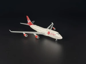 Virgin Orbit B747-400 N744VG with Wing-mounted Rocket JC4VIR0036 1:400 (REPAIRED STABILIZER)