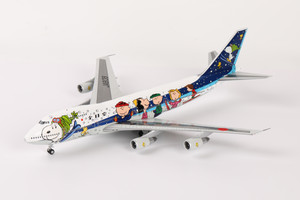 SQ Wings All Nippon Airways Boeing 747-400 JA8961 Snoopy L2021 Scale 1:200