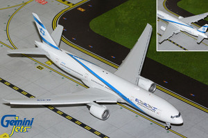 Gemini200 El Al Israel Airlines B777-200ER 4X-ECB G2ELY1361 Scale