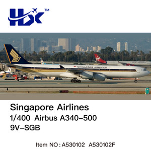 JC Wings Singapore Airlines Airbus A340-500 