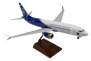 SkyMarks Supreme Alaska Airlines Boeing 737 MAX 8 SKR8110 Scale 1:100 SkyMarks Supreme Alaska Airlines Boeing 737 MAX 8 SKR8110 Scale 1:100
