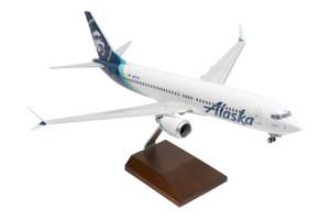 SkyMarks Supreme Alaska Airlines Boeing 737 MAX 8 SKR8106 Scale 1:100 SkyMarks Supreme Alaska Airlines Boeing 737 MAX 8 SKR8106 Scale 1:100