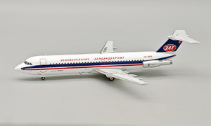 InFlight200 JAT - Yugoslav Airlines BAC 111 YR-BRA with stand IF111JA0525 Scale 1:200