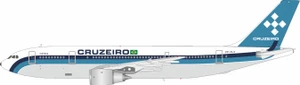 InFlight200 Cruzeiro Airbus A300B4-203 PP-CLA with stand IF300SC0425 Scale 1:200