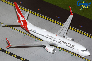 Gemini200 Qantas Airways B737-800S upgraded stand Reg: VH-VZW G2QFA1432 Scale 1:200