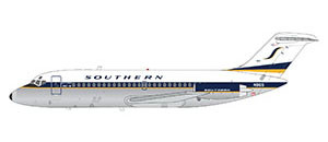 Gemini Jets Southern Airways (delivery livery, polished) DC-9-15 GJSOU2377 Scale 1:400 Gemini Jets Southern Airways (delivery livery, polished) DC-9-15 GJSOU2377 Scale 1:400