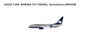 Gemini Jets Aeromexico B737-800 new livery N957AM GJAMX2321 Scale