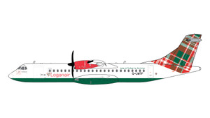 Gemini Jets Loganair ATR 72-600 Reg: G-LMTF green livery GJLOG2309 Scale 1:400