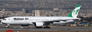 JC Wings Mahan Air Boeing 777-200ER "Iran's 1st Boeing 777" Reg: EP-MTC With Antenna XX40848 Scale1:400