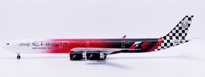 JC Wings Etihad Airways Airbus A340-600 "2011 Formula 1" Reg: A6-EHJ With Stand XX20852 Scale 1:200