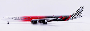 JC Wings Etihad Airways Airbus A340-600 "2017 Formula 1" Reg: A6-EHJ With Stand XX20854 Scale 1:200