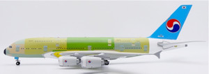 JC Wings Korean Air Airbus A380 "Bare Metal" Reg: F-WWSS With Stand XX20064 Scale 1:200