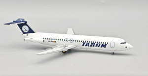 InFlight200 Tarom BAC 111-525FT One-Eleven YR-BCI with stand IF111RO0325 Scale 1:200