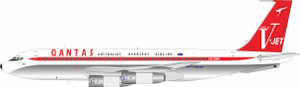 InFlight200 Qantas Boeing 707-100 VH-EBM 'City of Launceston' IF701QF1125P Scale 1:200
