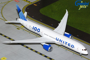 Gemini200 United Airlines Boeing 787-9 "100 Years" Reg: N61101 G2UAL1258 Scale 1:200