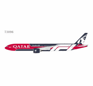 NG Models Qatar Airways 777-300ER Reg: A7-BEG New Formula 1 livery 73096 Scale 1:400