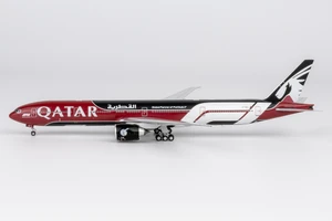 NG Models Qatar Airways 777-300ER Reg: A7-BEG New Formula 1 livery 73096 Scale 1:400