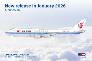 SQ Wings Air China B747-8 B-2480 L2158 Scale 1:200