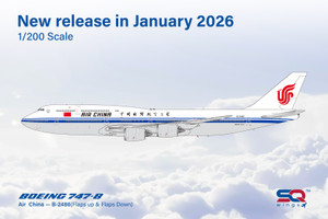 SQ Wings Air China B747-8 B-2486 "Flaps Down" L2162FD Scale 1:200