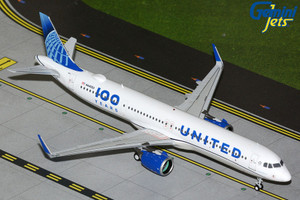 United Airlines Airbus A321neo Reg: N44550 G2UAL1524 Scale 1:200