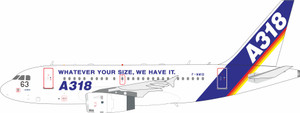 Inflight200 Airbus Airbus A318-122 F-WWIB with stand IF318HOUSE-IB