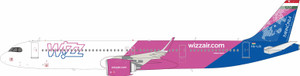 InFlight200 Wizz Air Airbus A321neo Reg: HA-LGI IF321W60726 1:200 with stand