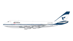GeminiJets Iran Air Boeing 747-100 EP-IAM (polished belly) GJIRA2305 1:400