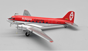 JP Models by InFlight200 Avianca Colombia Douglas DC-3 Reg: HK-122 JP60-AV-DC-HK122 Scale 1:200