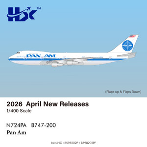 HX Models Pan Am B747-100 