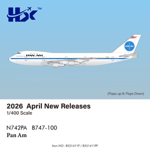 HX Models Pan Am B747-100 
